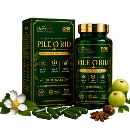 Pile-O-Rid® Herbal Capsules  | Herbal Digestive Support