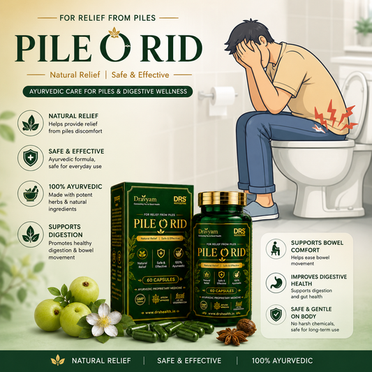 Pile-O-Rid® Herbal Capsules  | Herbal Digestive Support
